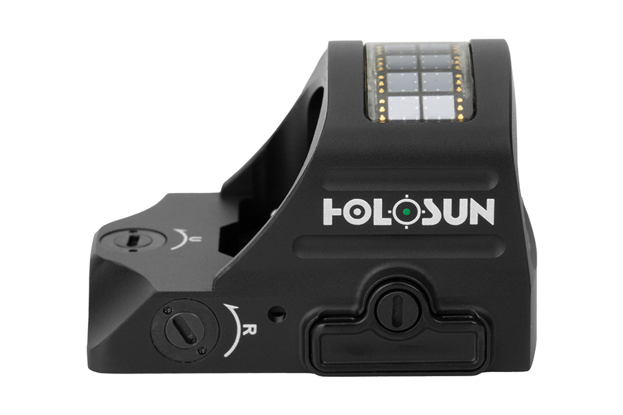 HOLOSUN HE507C X2 Multi Reticle Green Dot Solar Sight with Shake Awake